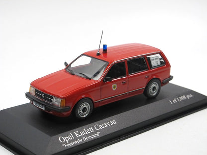 Minichamps 1:43 Opel Kadett D Caravan 1979 Feuerwehr Dortmund 400044191
