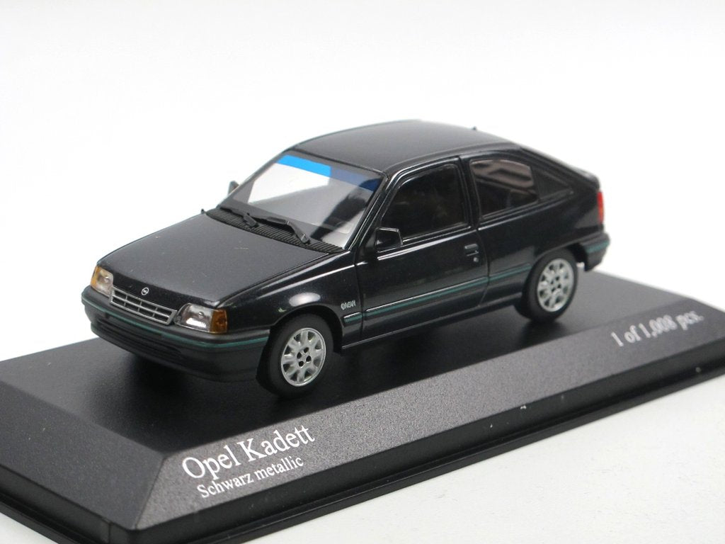 Minichamps 1:43 Opel Kadett E 1989 Black 400045901