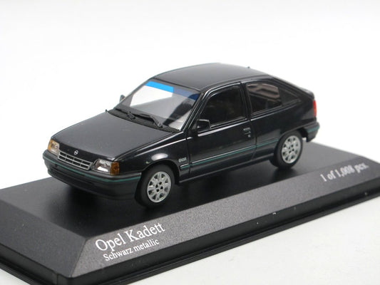 Minichamps 1:43 Opel Kadett E 1989 Black 400045901