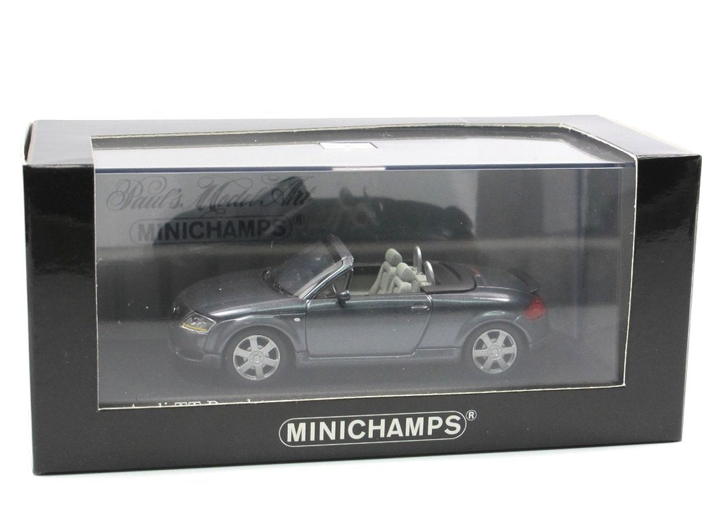 Minichamps 1:43 Audi TT Roadster 2000 Grey Metallic 430017235