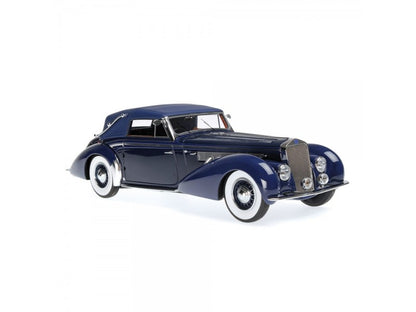 Minichamps 1:18 Delage D8-120 Cabriolet 1939 Dark Blue 107115132