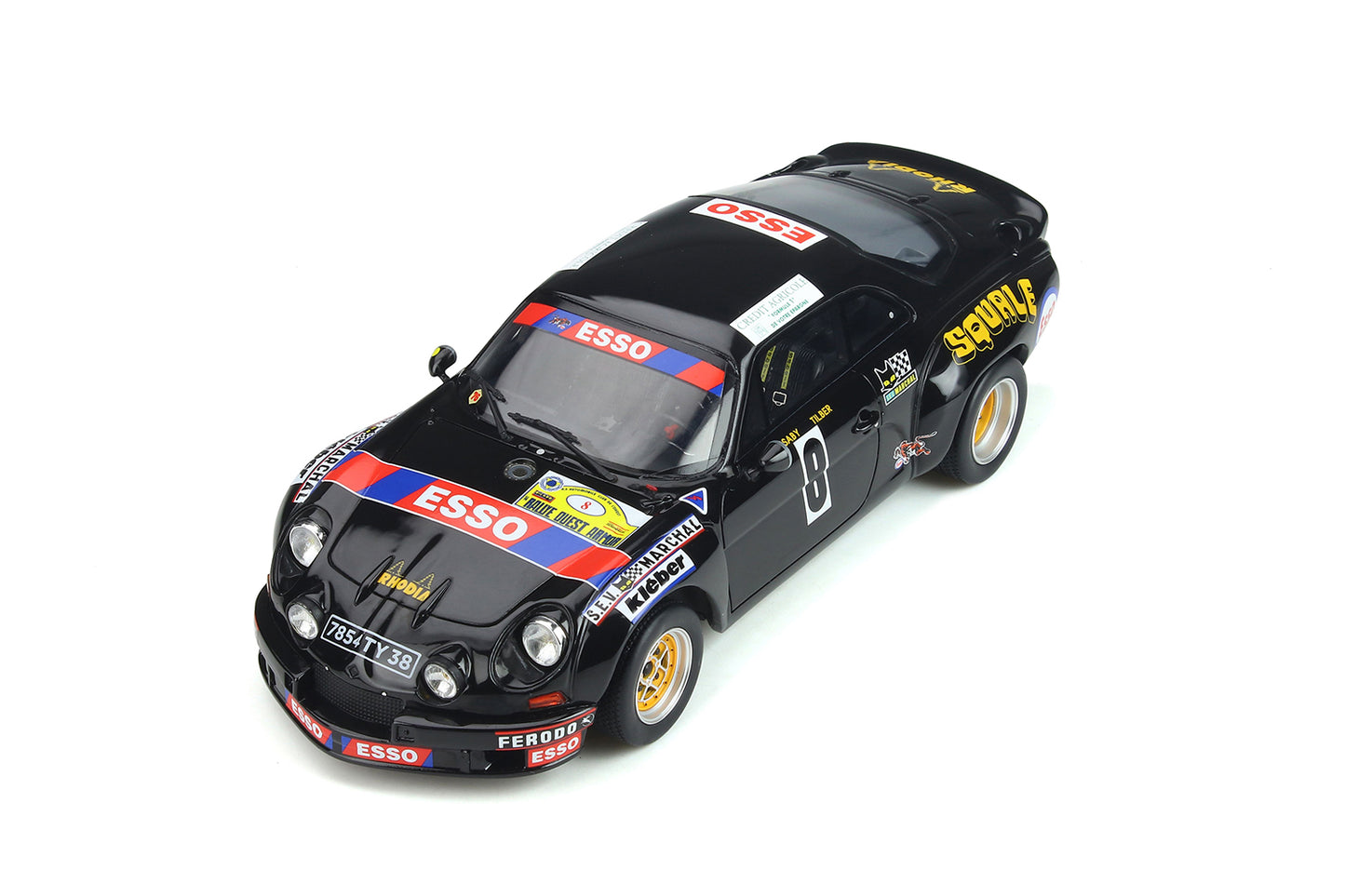OTTO 1:18 1976 Alpine A110 Gr.5 Armor #8 OT857