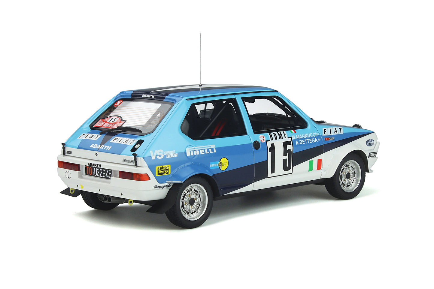 OTTO 1:18 1980 Monte Carlo Rally #15 Fiat Ritmo Abarth Gr.2 OT888