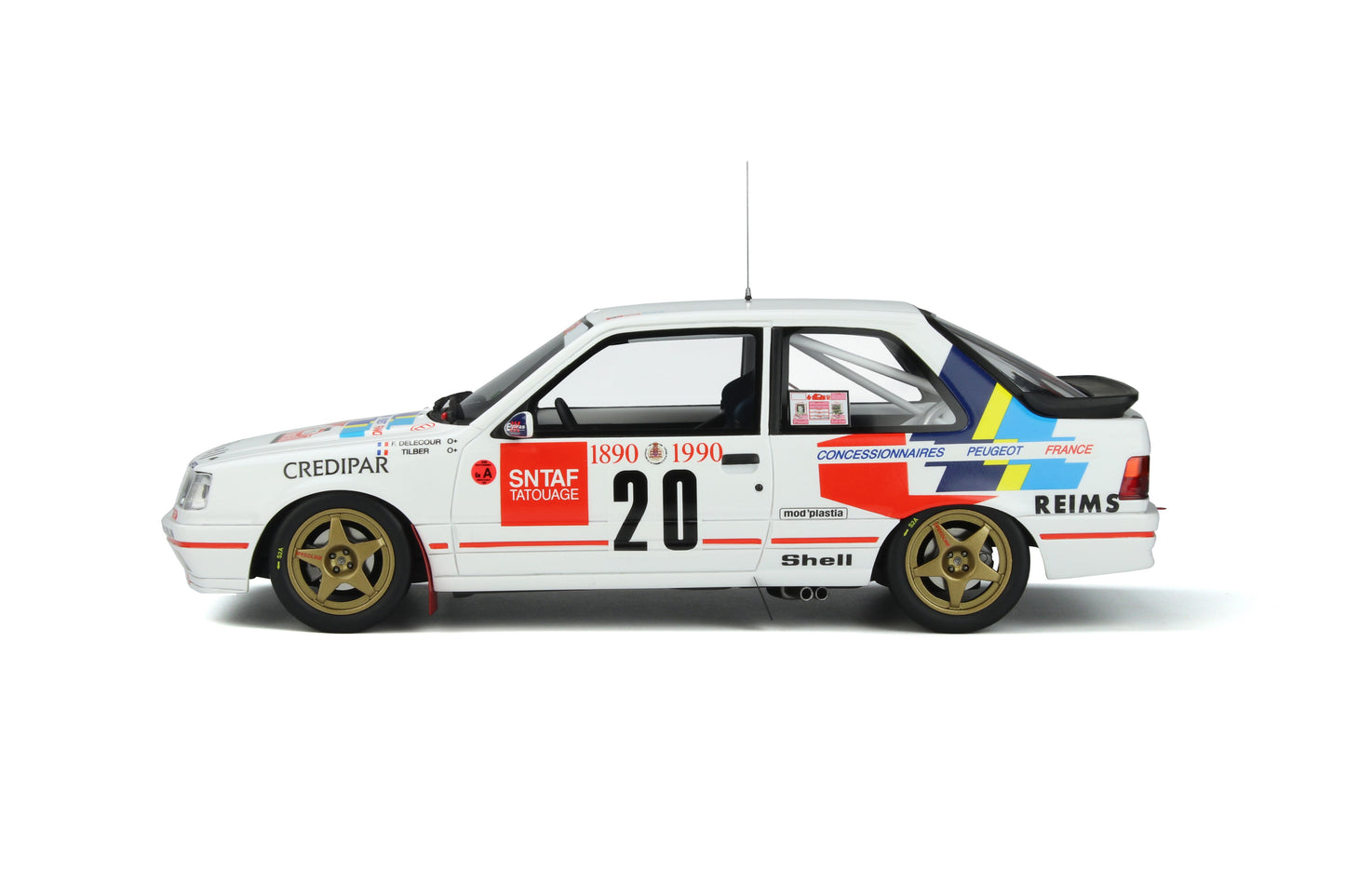 OTTO 1:18 1990 Peugeot 309 Gr. A #20 Monte Carlo Rally OT943