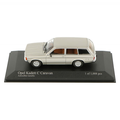Minichamps 1:43 Opel Kadett C Caravan L 1978 Silver 400048111