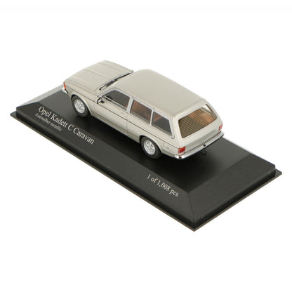 Minichamps 1:43 Opel Kadett C Caravan L 1978 Silver 400048111