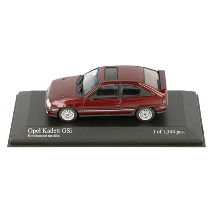 Minichamps 1:43 Opel Kadett GSI 1989 Red Metallic 400045970