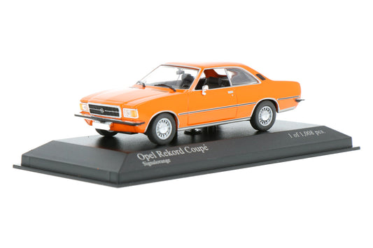 Minichamps 1:43 Opel Rekord D Coupe 1975 Orange 400044024