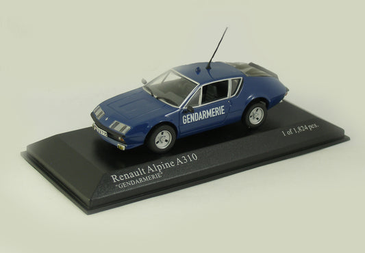 Minichamps 1:43 Renault Alpine A310 – 1976 – Gendarmerie 400113590