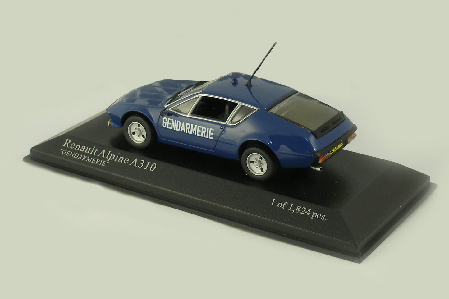 Minichamps 1:43 Renault Alpine A310 – 1976 – Gendarmerie 400113590