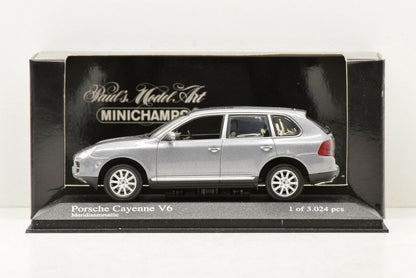 Minichamps 1:43 Porsche Cayenne V6 2002 Grey Metallic 400061010