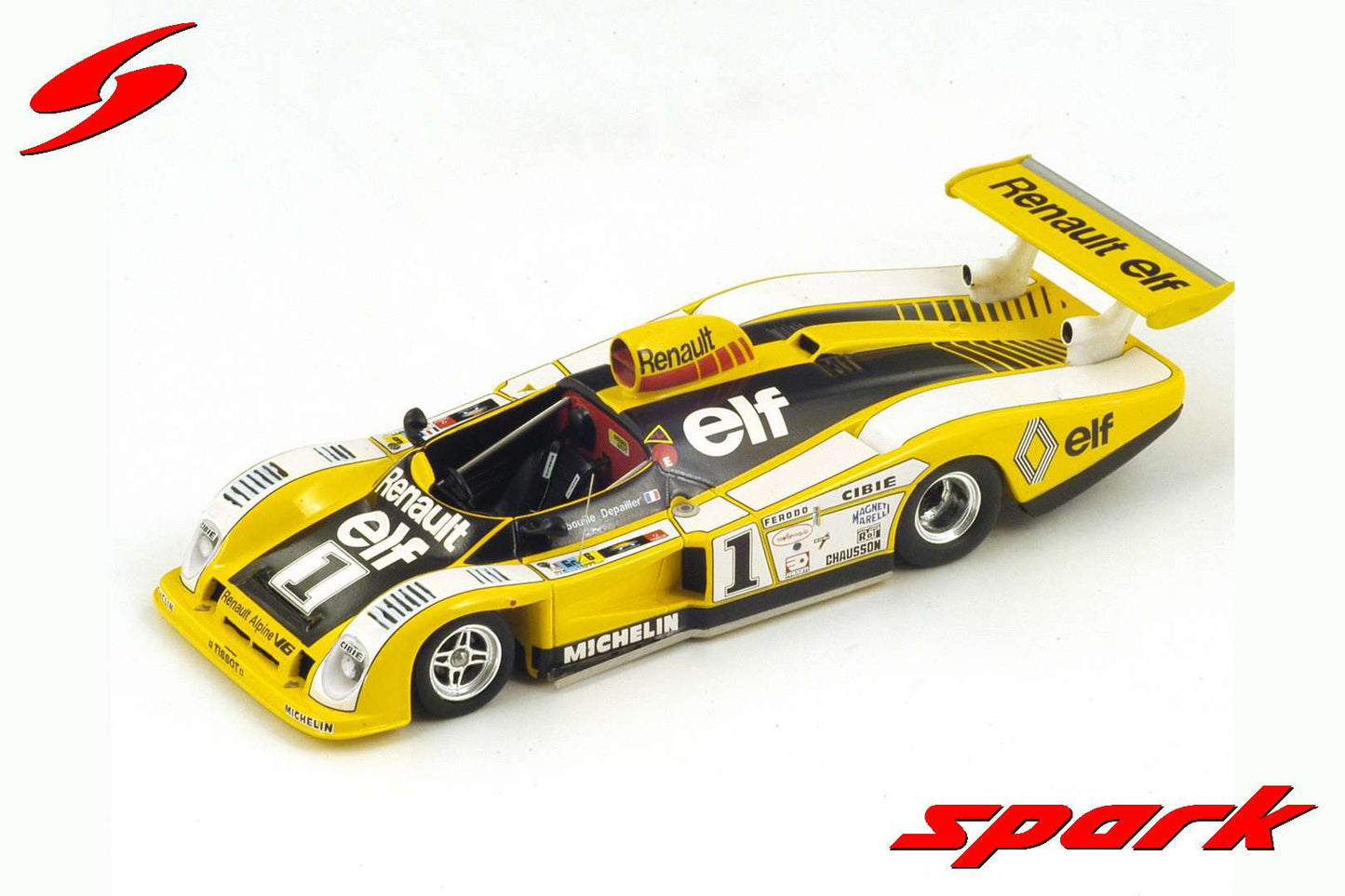 Spark 1:43 Alpine Renault A443 #1 Jabouille Depailler Le Mans 1978 S1552