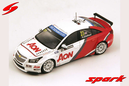 Spark 1:43 Chevrolet Cruze 1.6T #23 WTCC 2013 Tom Chilton S2455