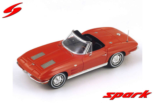 Spark 1:43 Chevrolet Corvette C2 Sting Ray Convertible 1963 S2969