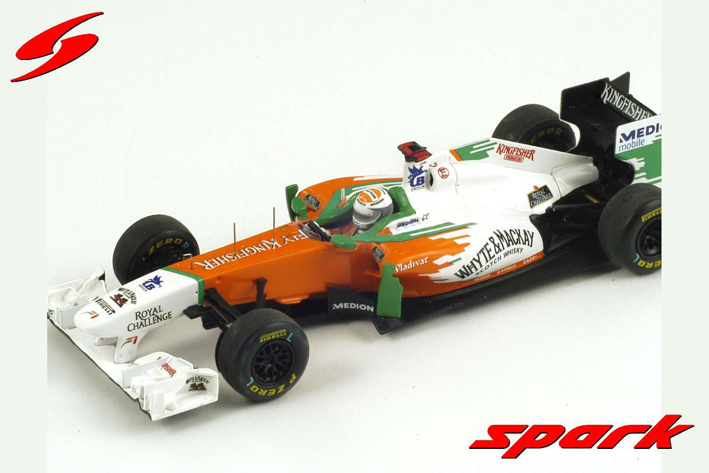 Spark 1:43 Force India VJM04 #14 Sutil Monaco GP F1 2011 S3024