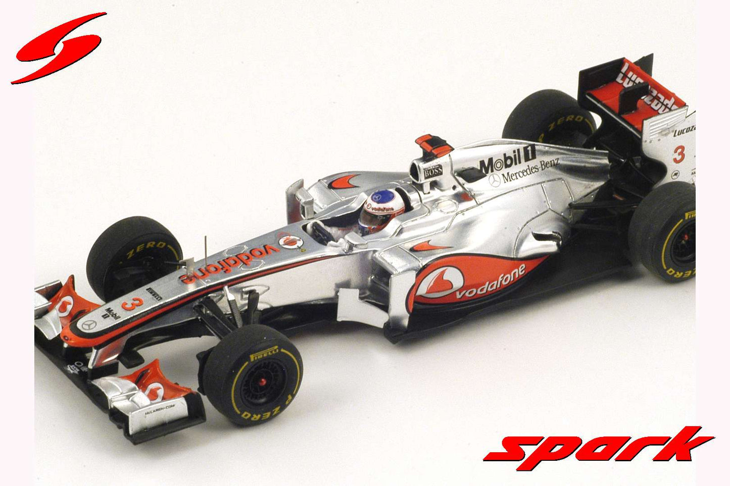 Spark 1:43 McLaren MP4-27 #3 Jenson Button Winner Australian GP F1 2012 S3044