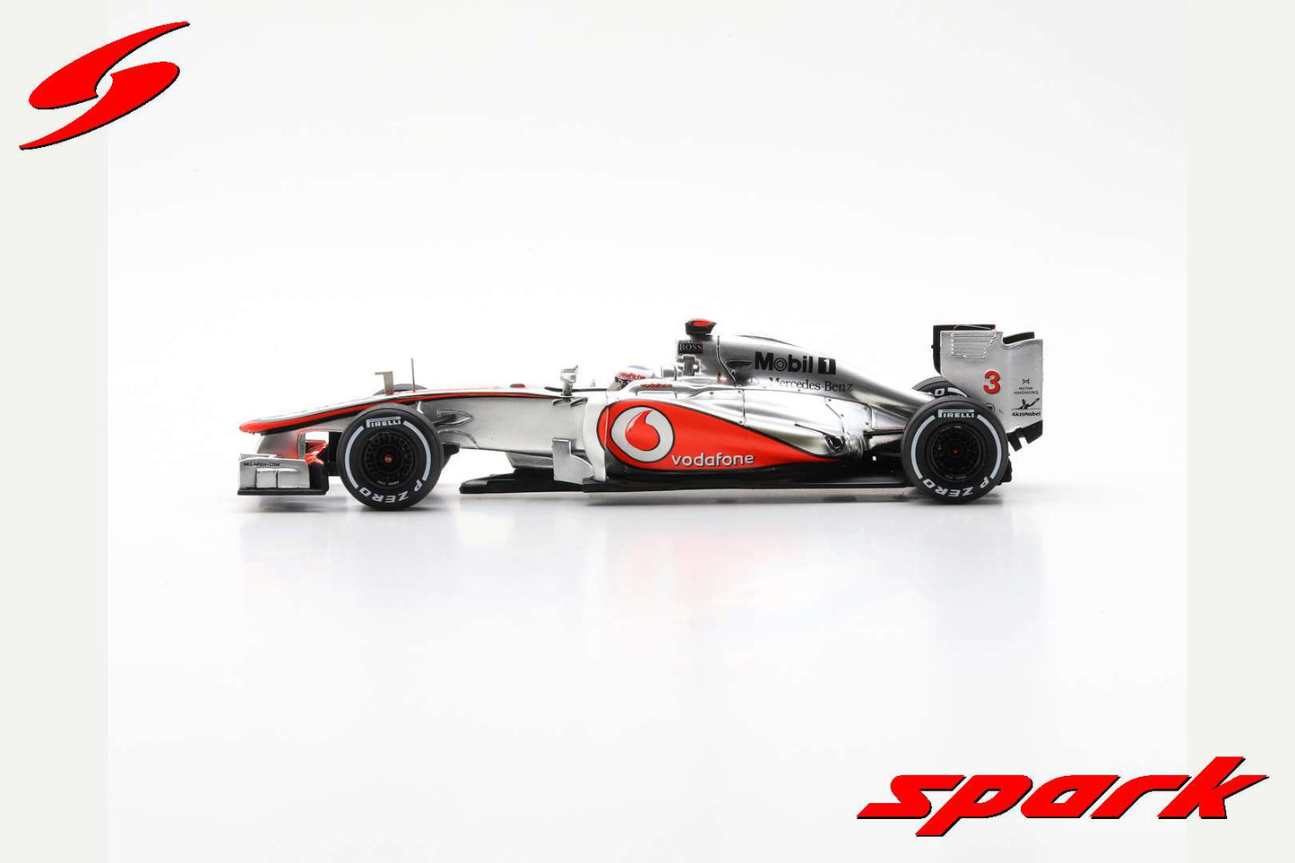Spark 1:43 McLaren MP4-2 #3 Jenson Button Winner Brazil GP F1 2012 S3049