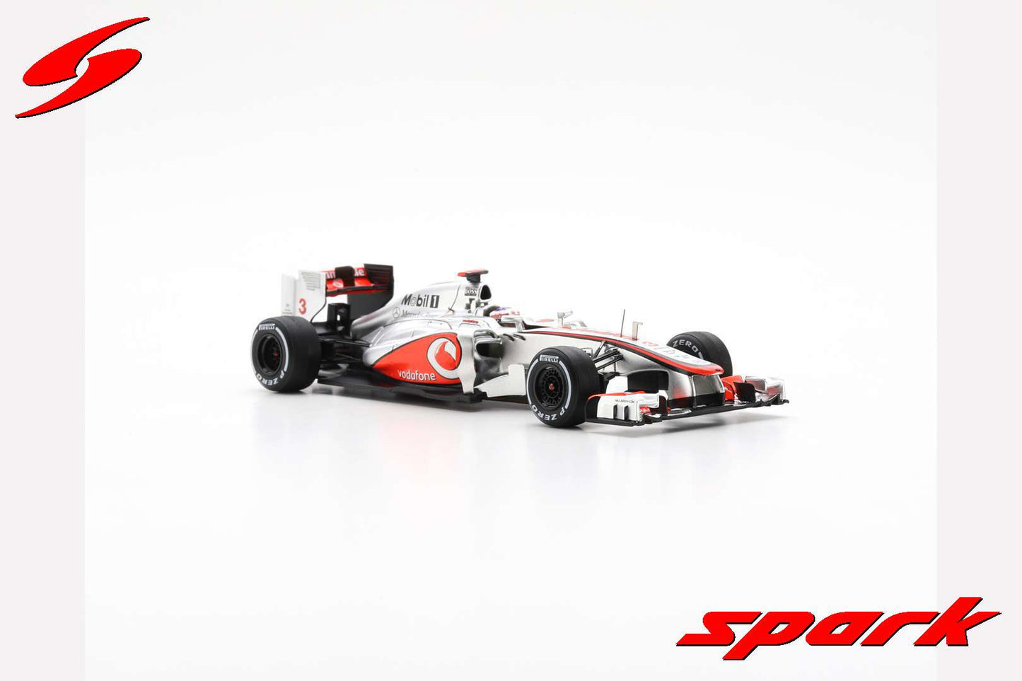 Spark 1:43 McLaren MP4-2 #3 Jenson Button Winner Brazil GP F1 2012 S3049
