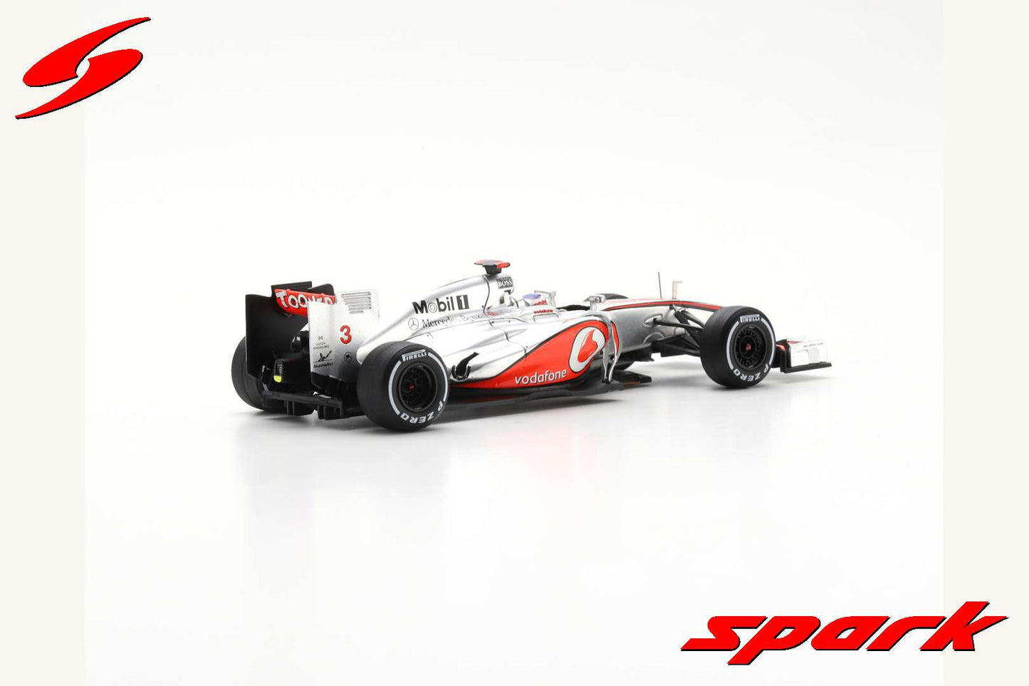 Spark 1:43 McLaren MP4-2 #3 Jenson Button Winner Brazil GP F1 2012 S3049