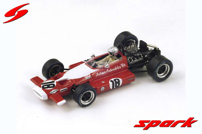 Spark 1:43 McLaren M7B #18 Vic Elford Dutch GP 1969 S3126