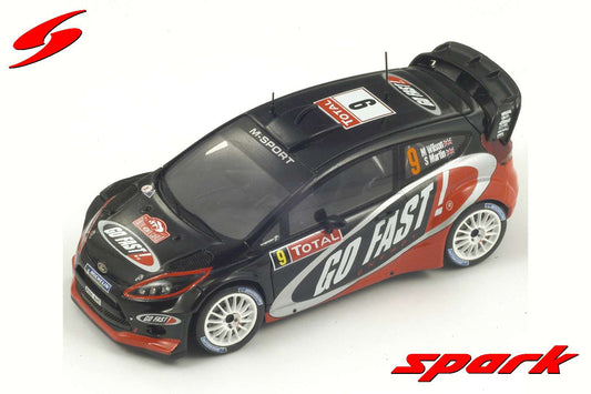 Spark 1:43 Ford Fiesta RS WRC #9 Matthew Wilson/Scott Martin 11th Rally Monte Carlo 2012 S3344