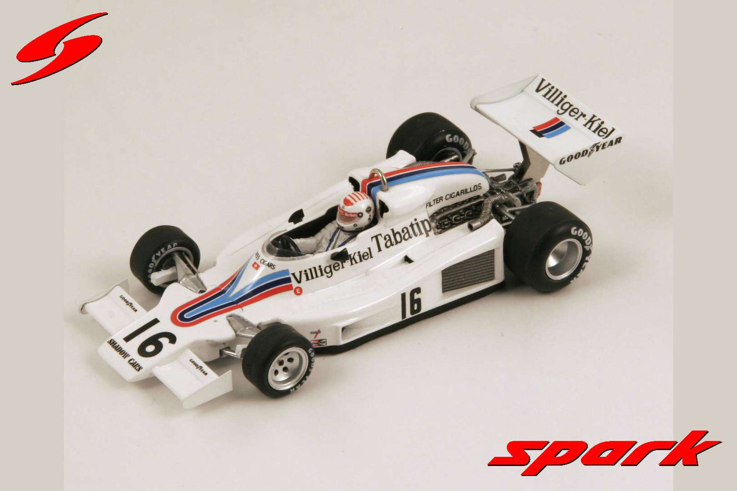 Spark 1:43 Shadow DN8 #16 Arturo Merzario Austrian GP 1977 S3830