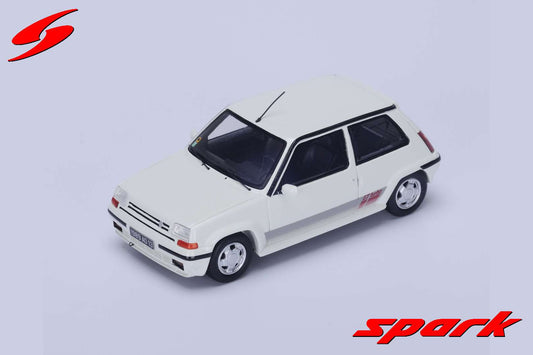 Spark 1:43 Renault 5 GT Turbo 1988 White S3858