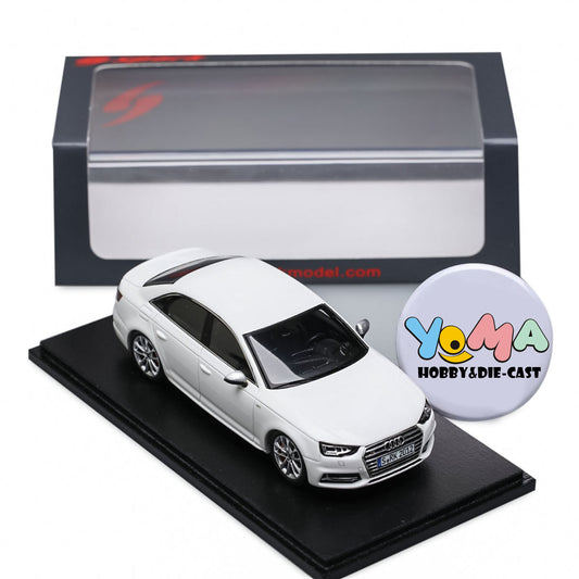 Spark 1:43 Audi S4 Sedan White 2016 S4887