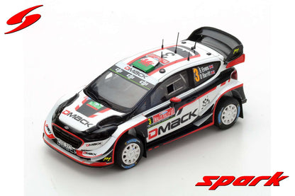 Spark 1:43 Ford Fiesta WRC #3 E.Evans/D.Barritt Winner Rally Great Britain 2017 S5174