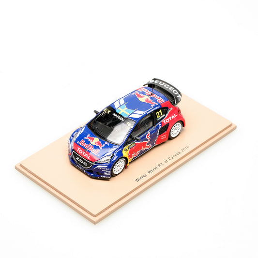 Spark 1:43 Peugeot 208 WRX #21 Timmy Hansen Winner World RX of Canada 2016 S5194