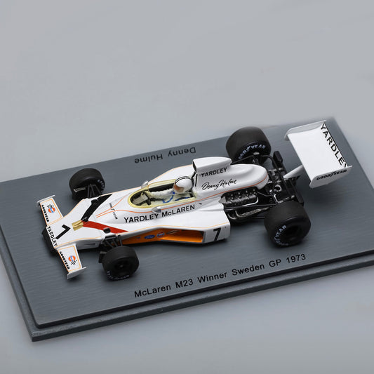 Spark 1:43 McLaren M23 #7 Denis Hulme Winner Swedish GP 1973 S5392