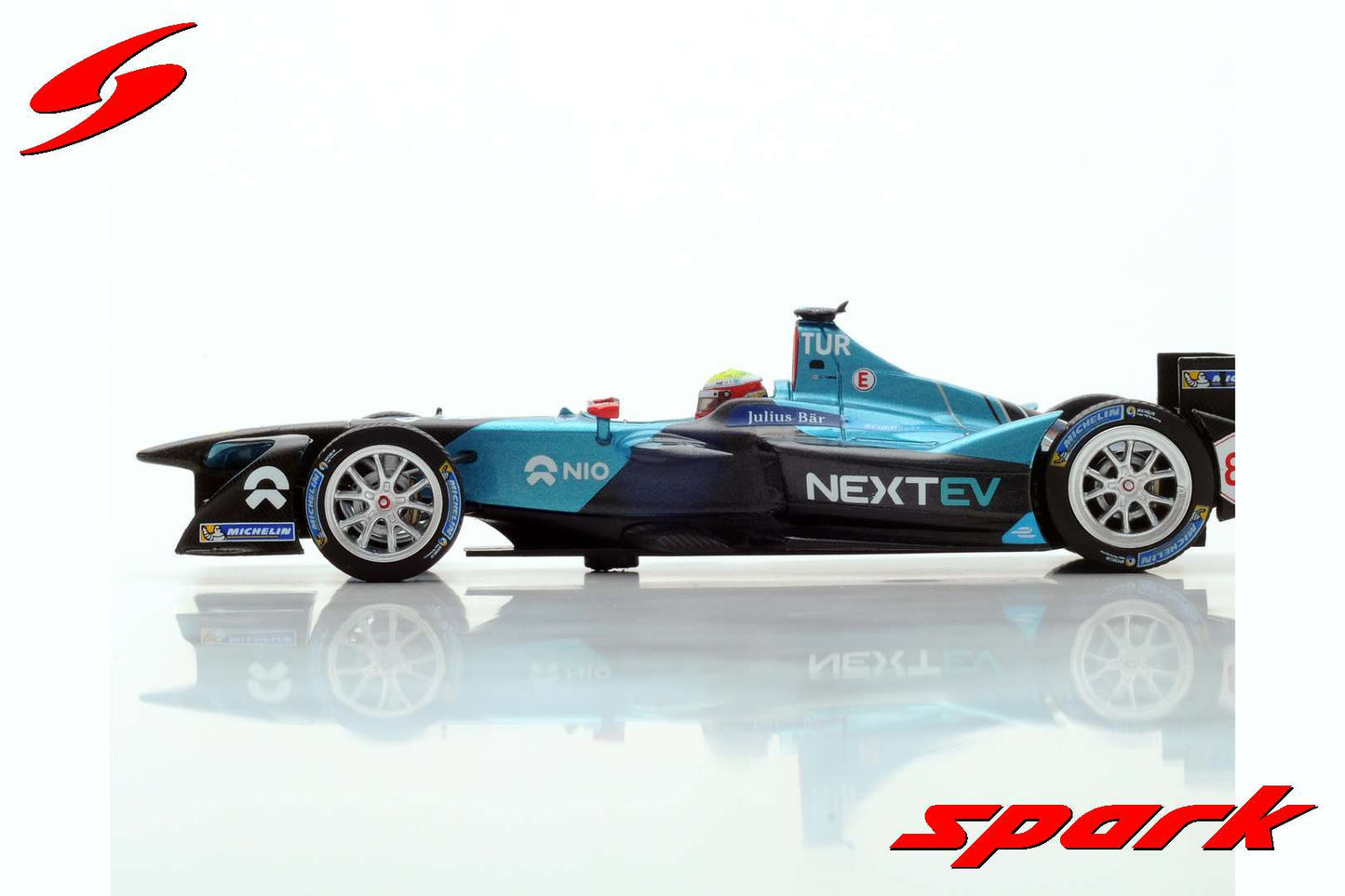 Spark 1:43 Next EV Nio #88 Oliver Turvey RD9 New York Formula E 2016-17 S5919