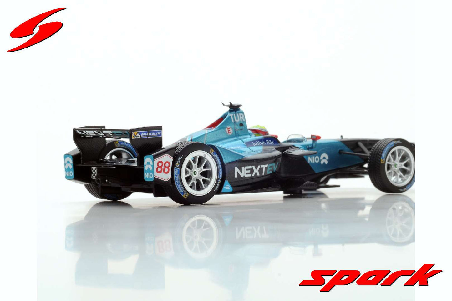 Spark 1:43 Next EV Nio #88 Oliver Turvey RD9 New York Formula E 2016-17 S5919