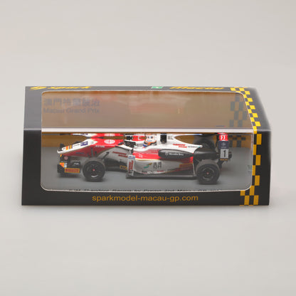 Spark 1:43 Dallara F3 SJM Theodore Racing by Prema Powerteam #1 Felix Rosenqvist 2nd Macau GP 2016 SA119