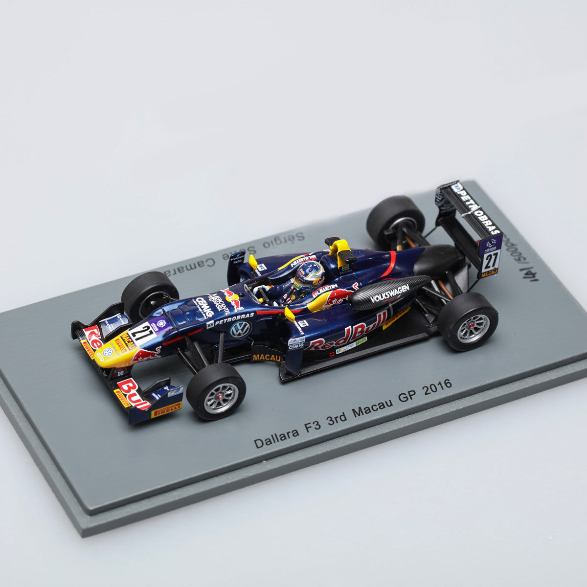 Spark 1:43 Carlin Dallara Volkswagen #27 Sergio Sette Camara L 3rd Macau GP 2016 SA120