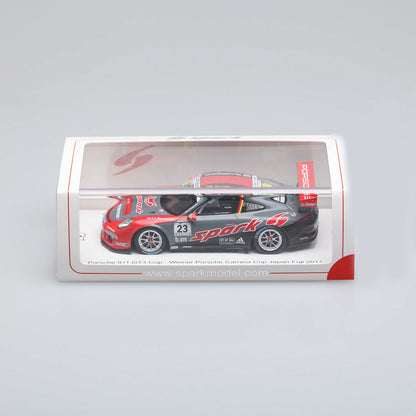 Spark 1:43 Porsche 911 GT3 #23 Winner Cup Fuji 2016 SJ052