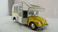 Schuco 1:18 Volkswagen Beetle Motorhome Yellow 450011300