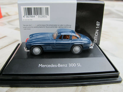 Schuco 1/87 Mercedes-Benz 300 SL blue 452637800