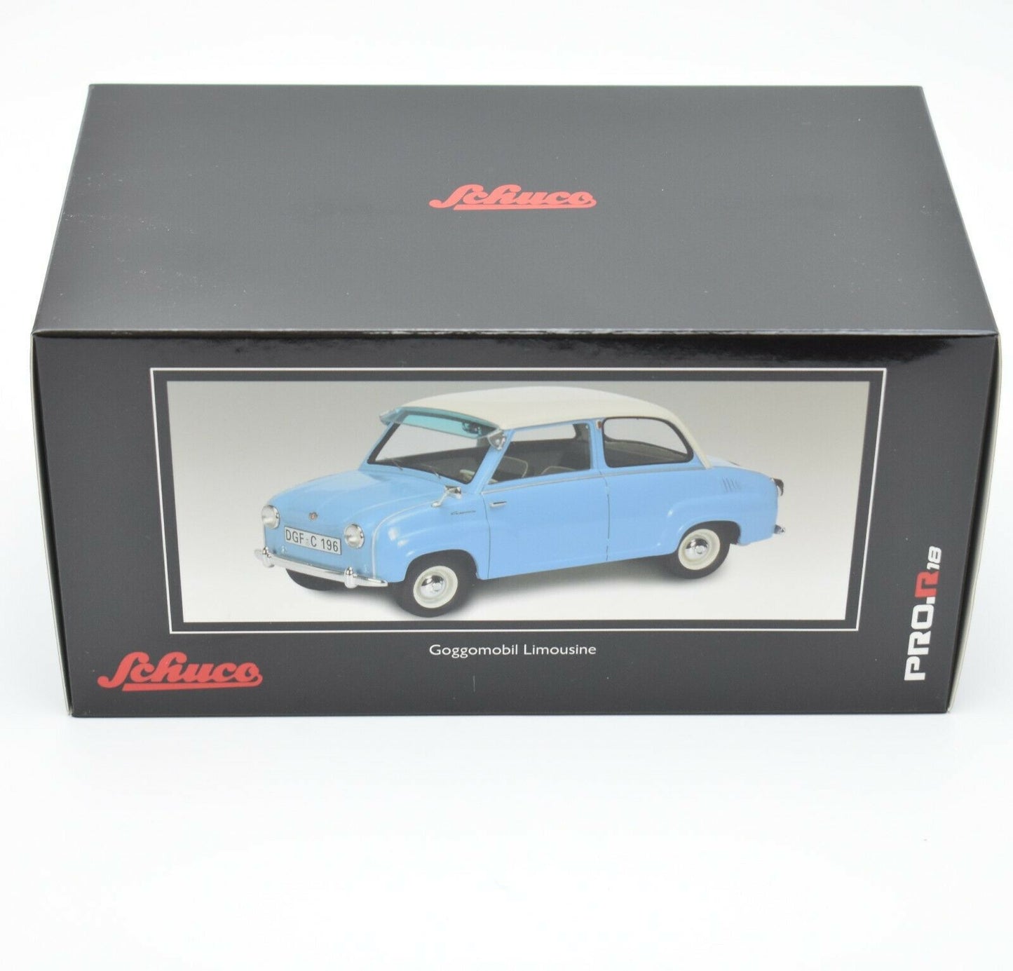 Schuco 1:18 Goggomobil Limousine light blue 450009600