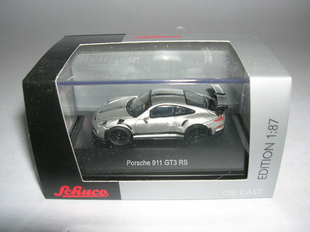 Schuco 1/87 Porsche 911 GT3 RS silver 452630700