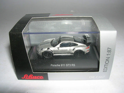 Schuco 1/87 Porsche 911 GT3 RS silver 452630700