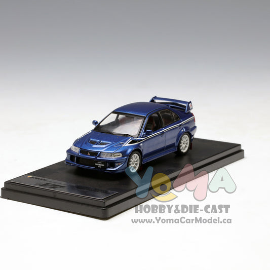 Tarmac Works 1:43 Mitsubishi Lancer Evolution 6.5 Blue T43-004-BL