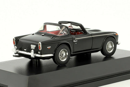 Schuco 1:43 Triumph TR5 with open surrey top Black 450887400