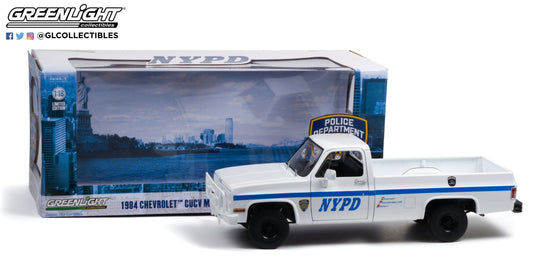 GreenLight 1:18 1984 Chevrolet CUCV M1008 - New York City Police Department (NYPD) 13561