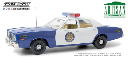 GreenLight 1:18 Artisan Collection - 1975 Plymouth Fury - Osage County Sheriff 19096