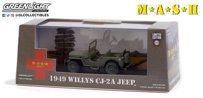 GreenLight 1:43 M*A*S*H (1972-83 TV Series) - 1949 Willys Jeep CJ-2A 86592