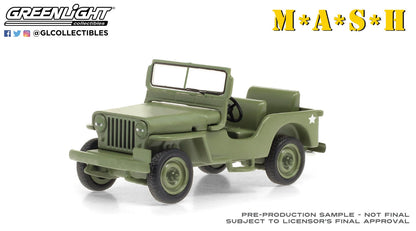 GreenLight 1:43 M*A*S*H (1972-83 TV Series) - 1949 Willys Jeep CJ-2A 86592