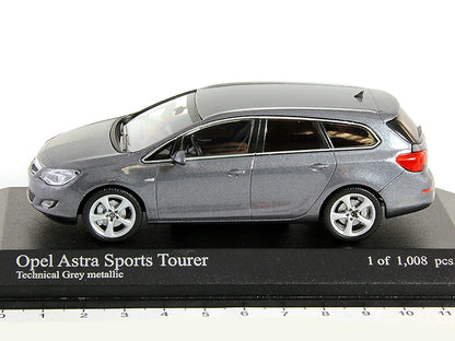 Minichamps 1:43 Opel Astra Sports Tourer 2010 Grey Metallic 400049014