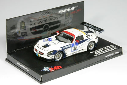 Minichamps 1:43 Mercedes-Benz SLS AMG GT3 Margaritis/Frankenhout/Arnold/Bruck #32 24H Nurburgring 2011 437110332