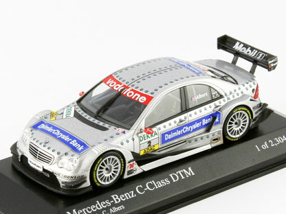 Minichamps 1:43 Mercedes-Benz C-Class – DaimlerChrysler Bank – Cristian Albers – Team AMG #2 DTM 2004 400043402